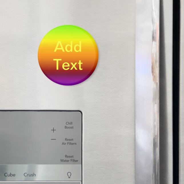 Aimant Spectre des couleurs horizontales -3 (In situ (réfrigérateur))