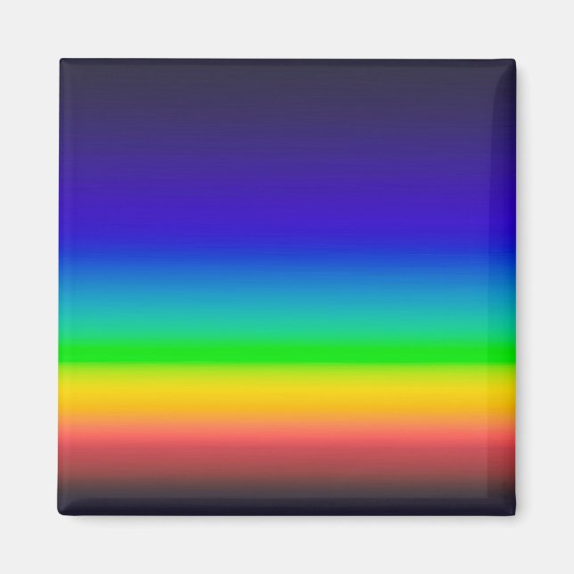 Aimant spectre solaire réel (Devant)