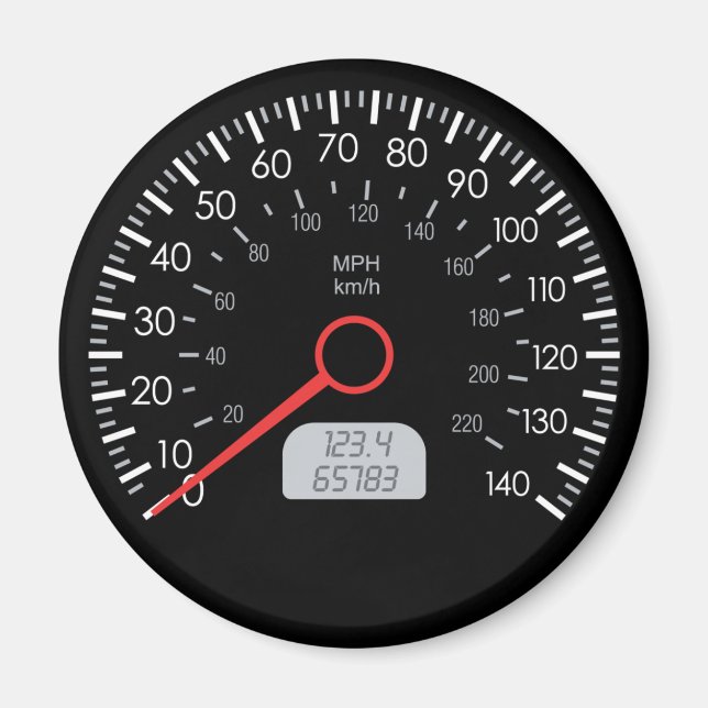 AIMANT SPEEDOMETER DE VOITURE (Devant)