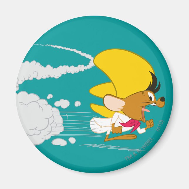 Aimant SPEEDY GONZALES™ s'exécute en couleur (Devant)