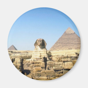 Aimant Sphinx et Pyramide