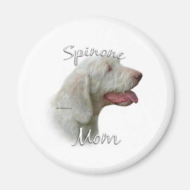 Aimant Spinone Italiano Maman 2 (Devant)