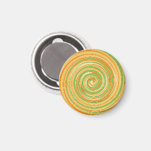 Aimant Spirale de couleurs d'agrumes amusantes