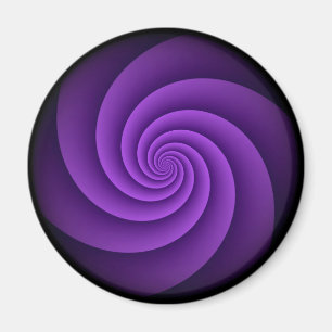 Aimant Spirales de fond abstraites douces IV