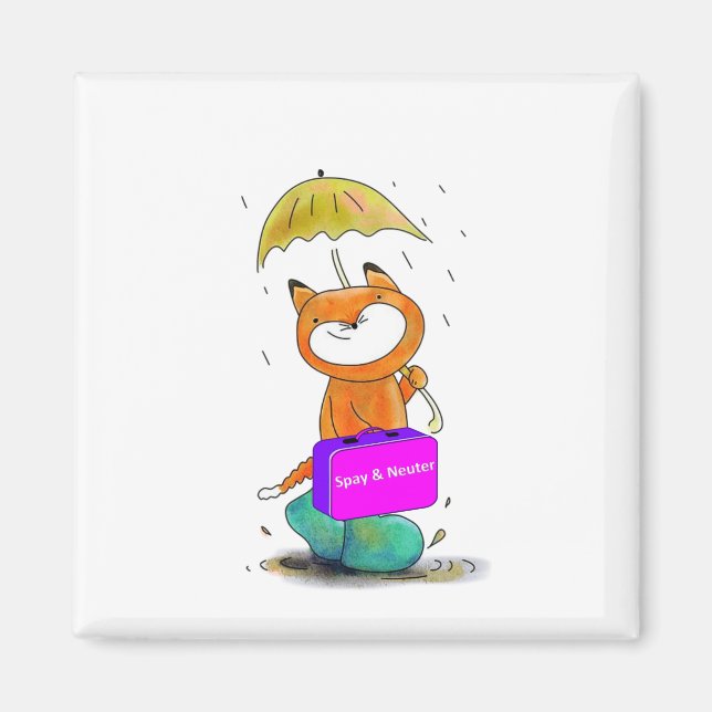 Aimant spire n neuter cat (Devant)