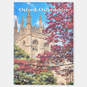Aimant Spires d'automne - Cathédrale d'Oxford à l'automne