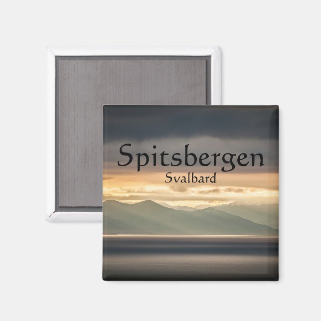 Aimant Spitsbergen Svalbard (Recto/Verso)