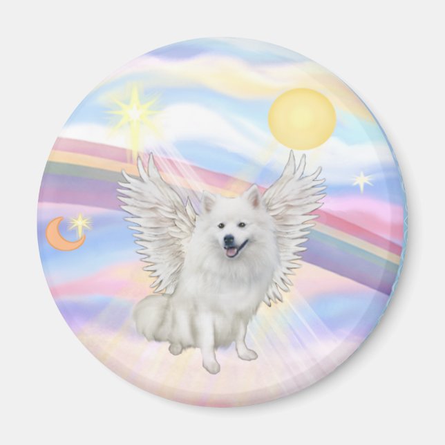 Aimant Spitz Esquimau Américain (Devant)