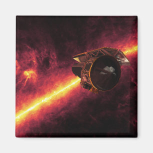 Aimant Spitzer vu contre le ciel infrarouge 2