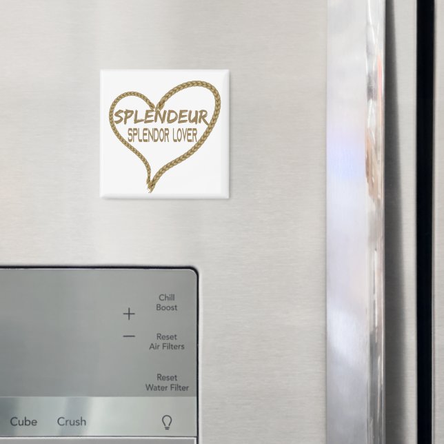 Aimant Splendeur Heart (In situ (réfrigérateur))