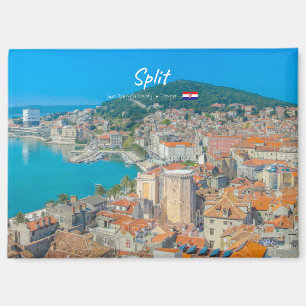 Aimant Split, Croatie - Ville côtière