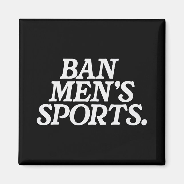 Aimant Sports drôles pour hommes  (Devant)