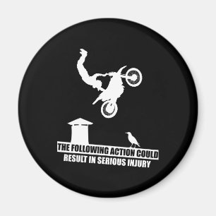 Aimant Sports Vélo Dirt Motos Lover Cadeau