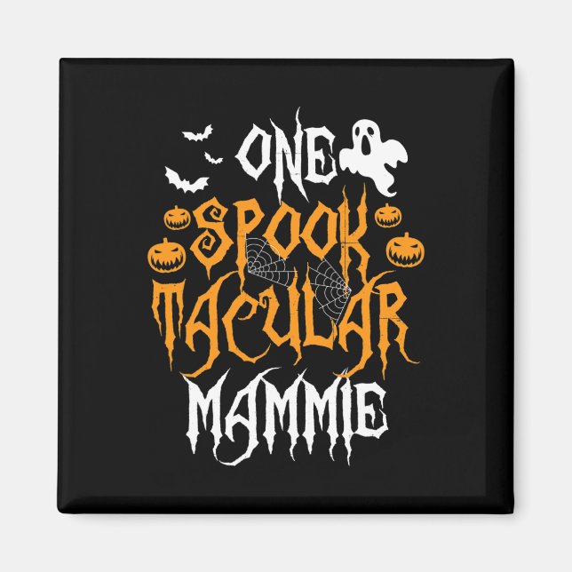 Aimant Spotacular Mammie Mère Matching Famille Hallowe (Devant)