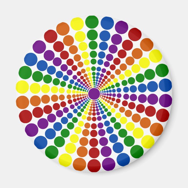 Aimant Spots amusants (Devant)