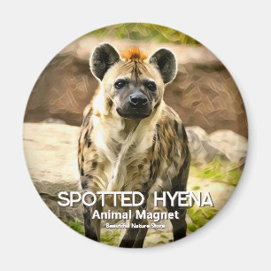 Aimant Spotted Hyena マ sur グ de randonnées