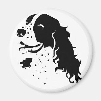 Aimant Springer Spaniel riant