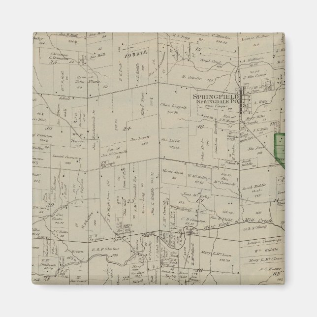 Aimant Springfield, Ohio (Devant)