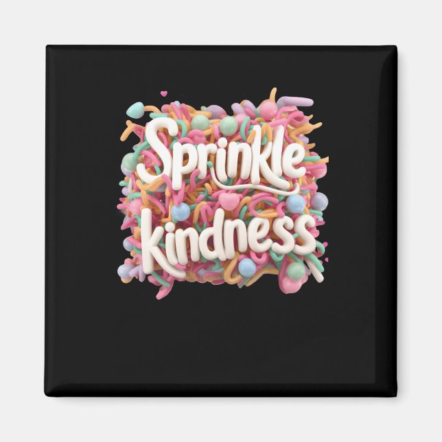 Aimant Sprinter la douceur - 3d - Sticker S Kindness (Devant)