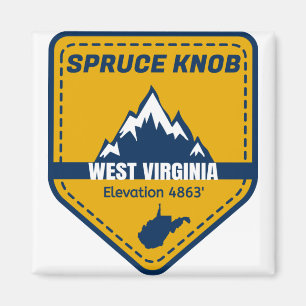 Aimant Spruce Knob West Virginia