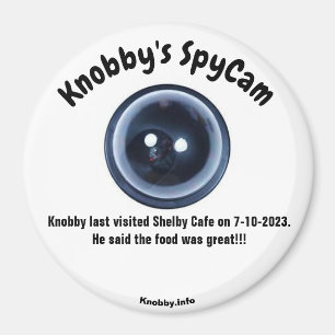 Aimant SpyCam Shelby Cafe de Knobby