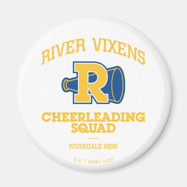 Aimant Squad Cheerled River Vixens (Devant)