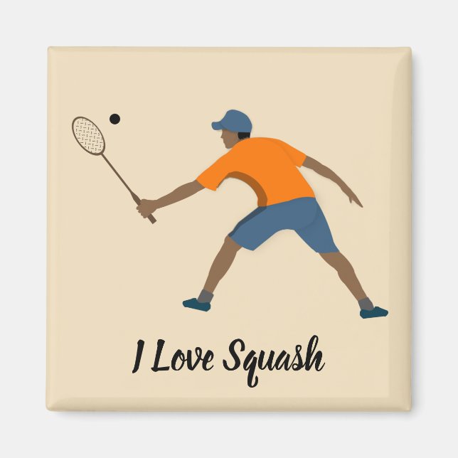 Aimant Squash (Devant)