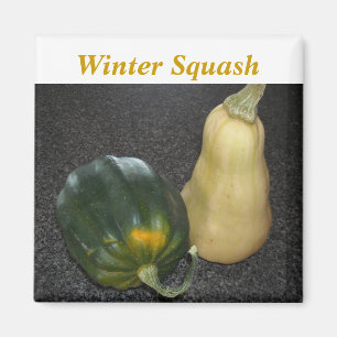 Aimant Squash d'hiver - Maïs et noix de beurre