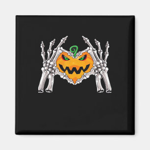 Aimant Squelette Coeur main Signale Costume os