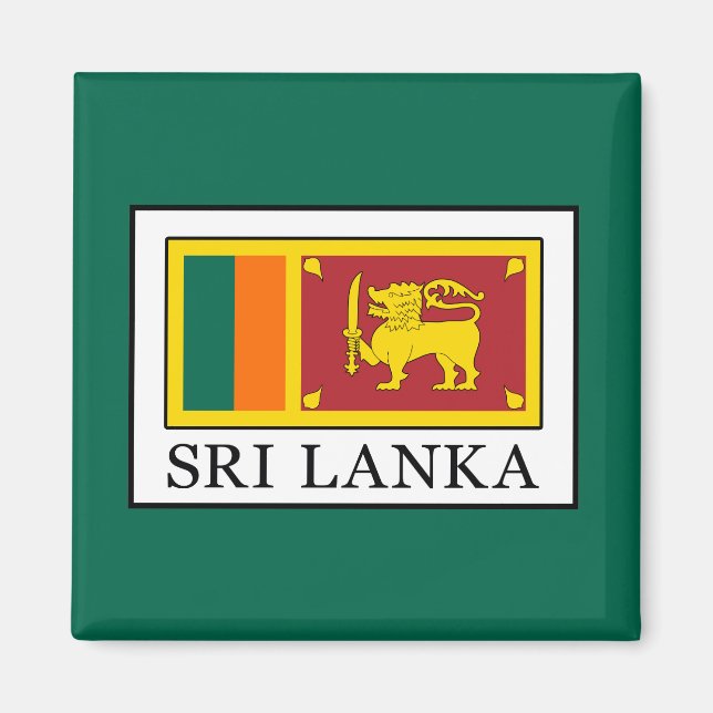 Aimant Sri Lanka (Devant)