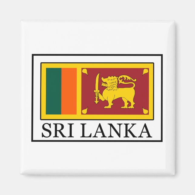 Aimant Sri Lanka (Devant)