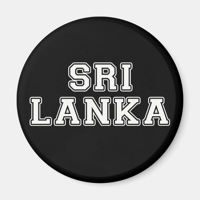 Aimant Sri Lanka (Devant)