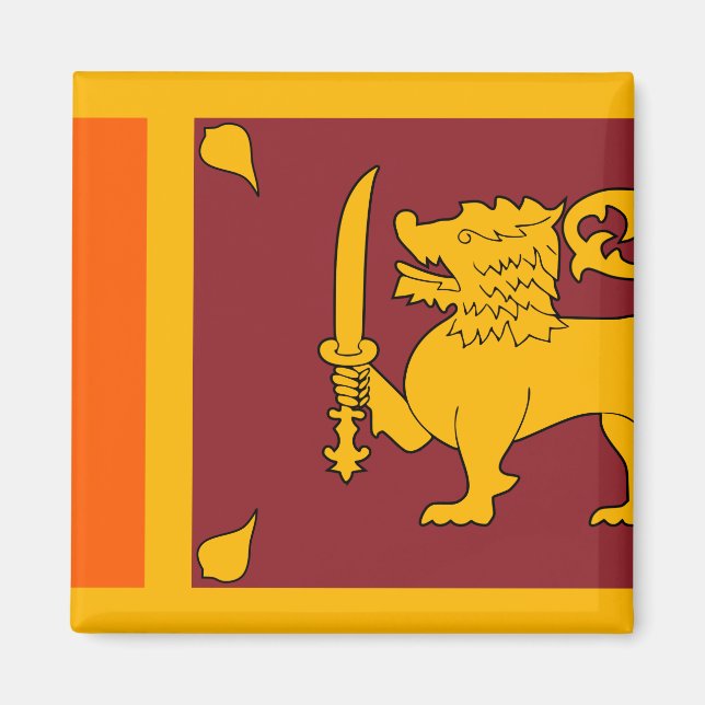 Aimant Sri Lanka Flag (Devant)
