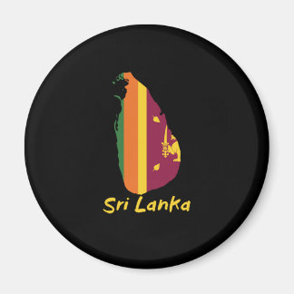 Aimant Sri Lanka Map Proud Sri Lankan Asia Gift