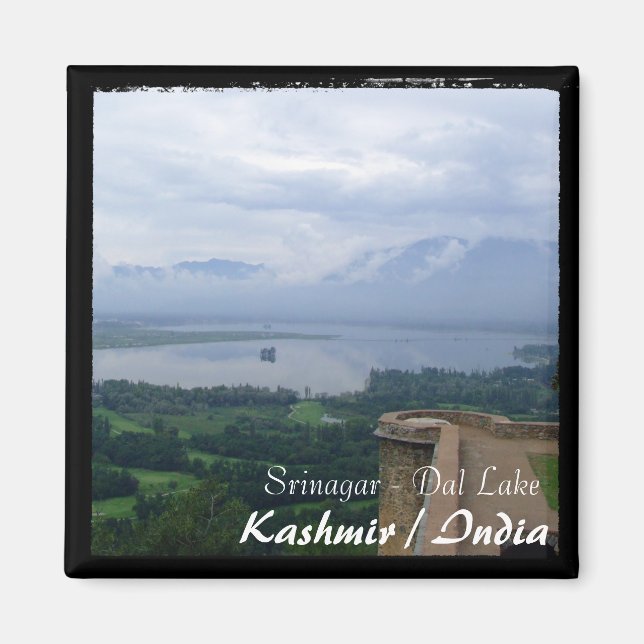 Aimant Srinagar, Cachemire, Inde (aimant) (Devant)