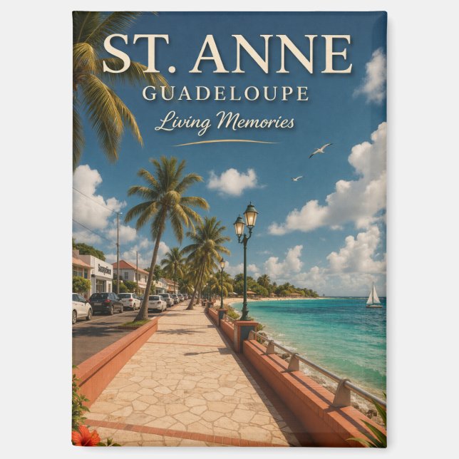 Aimant   St Anne Guadeloupe  (Recto)