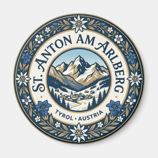 Aimant St. Anton am Arlberg Autriche (Devant)