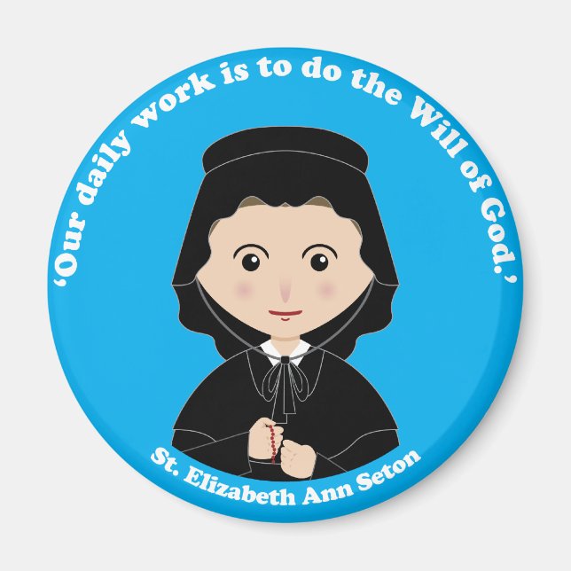 Aimant St. Elizabeth Ann Seton (Devant)