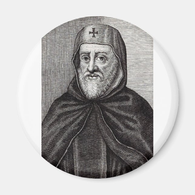 Aimant St Ephrem le Syrien Enseignant du Repentir Art (Devant)