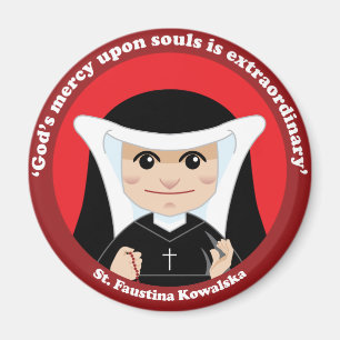 Aimant St Faustina Kowalska
