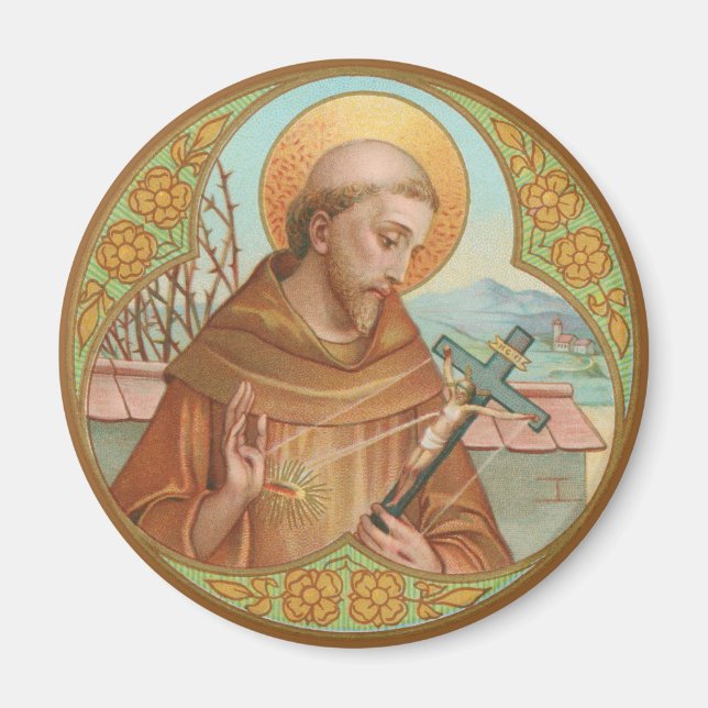 Aimant St. François d'Assise (BK 002) (Devant)