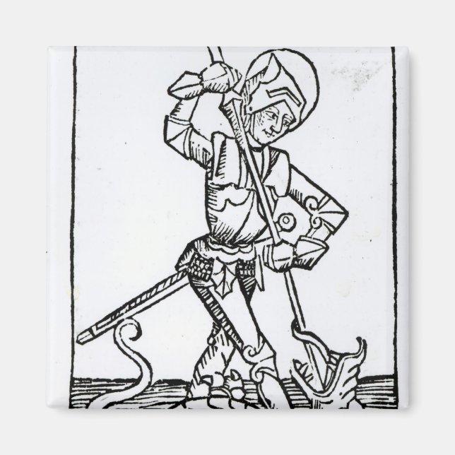Aimant St. George, du "Liber Chronicarum" (Devant)