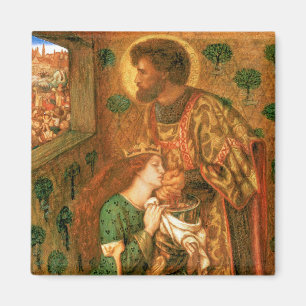 Aimant St George et la princesse Sabra