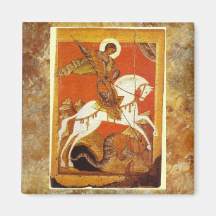 Aimant St George et le dragon