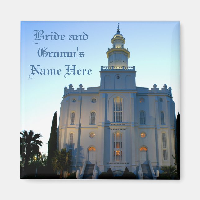 Aimant St.GeorgeTemple-Magnet-personnalisable (Devant)