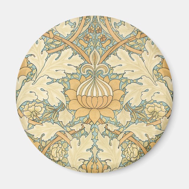 Aimant St. James par William Morris, Motif textile (Devant)
