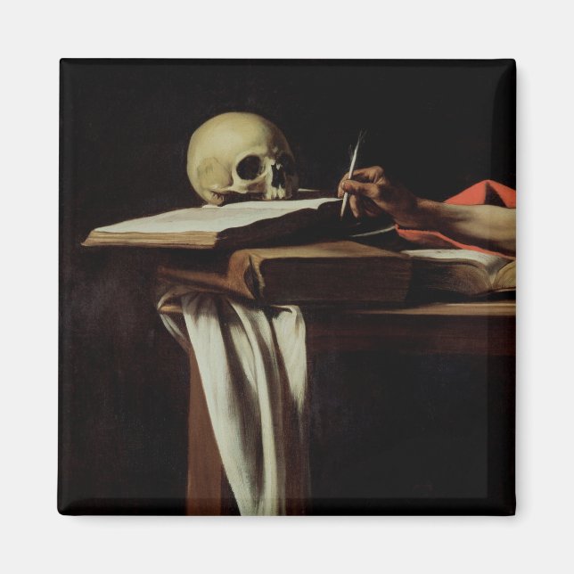 Aimant St. Jerome Writing, c.1604 (détail de 64911) (Devant)