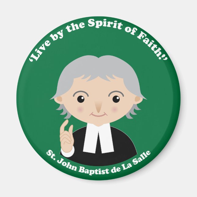 Aimant St. John Baptist de La Salle (Devant)