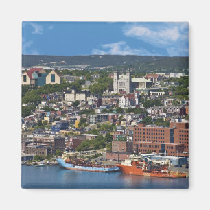 Aimant St. John's, Terre-Neuve, Canada, la côte