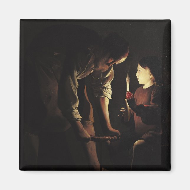 Aimant St. Joseph, le charpentier, c.1640 (Devant)